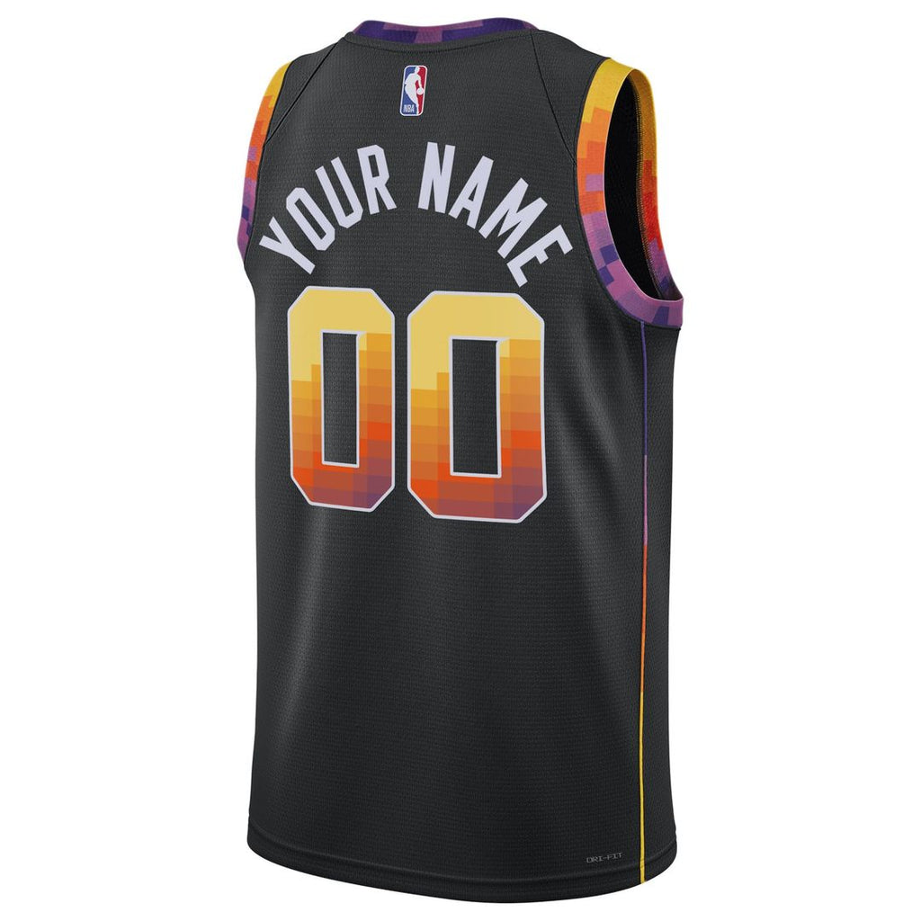 Phoenix Suns Jordan Brand Unisex 2022/ 23 Swingman Custom Jersey - Statement Edition - Black | NBA Fan Gear