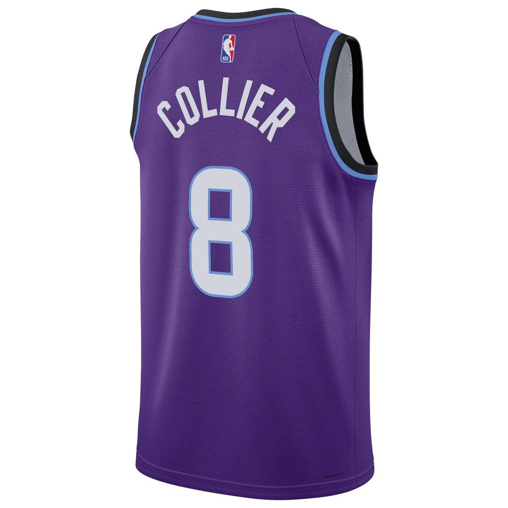 Isaiah Collier Utah Jazz Nike Unisex Swingman Jersey - Icon Edition - Purple | NBA Fan Gear