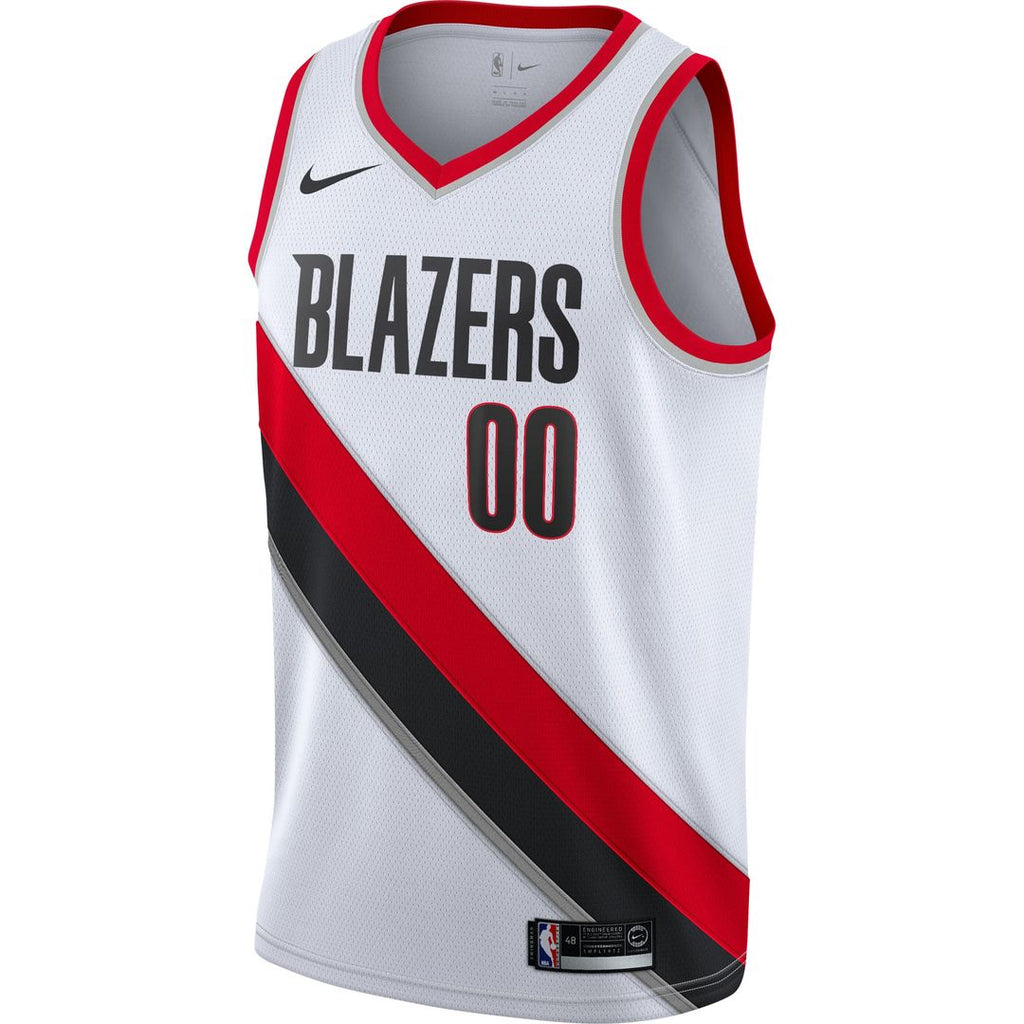 Portland Trail Blazers Nike 2020/ 21 Swingman Custom Jersey - Association Edition - White | NBA Fan Gear