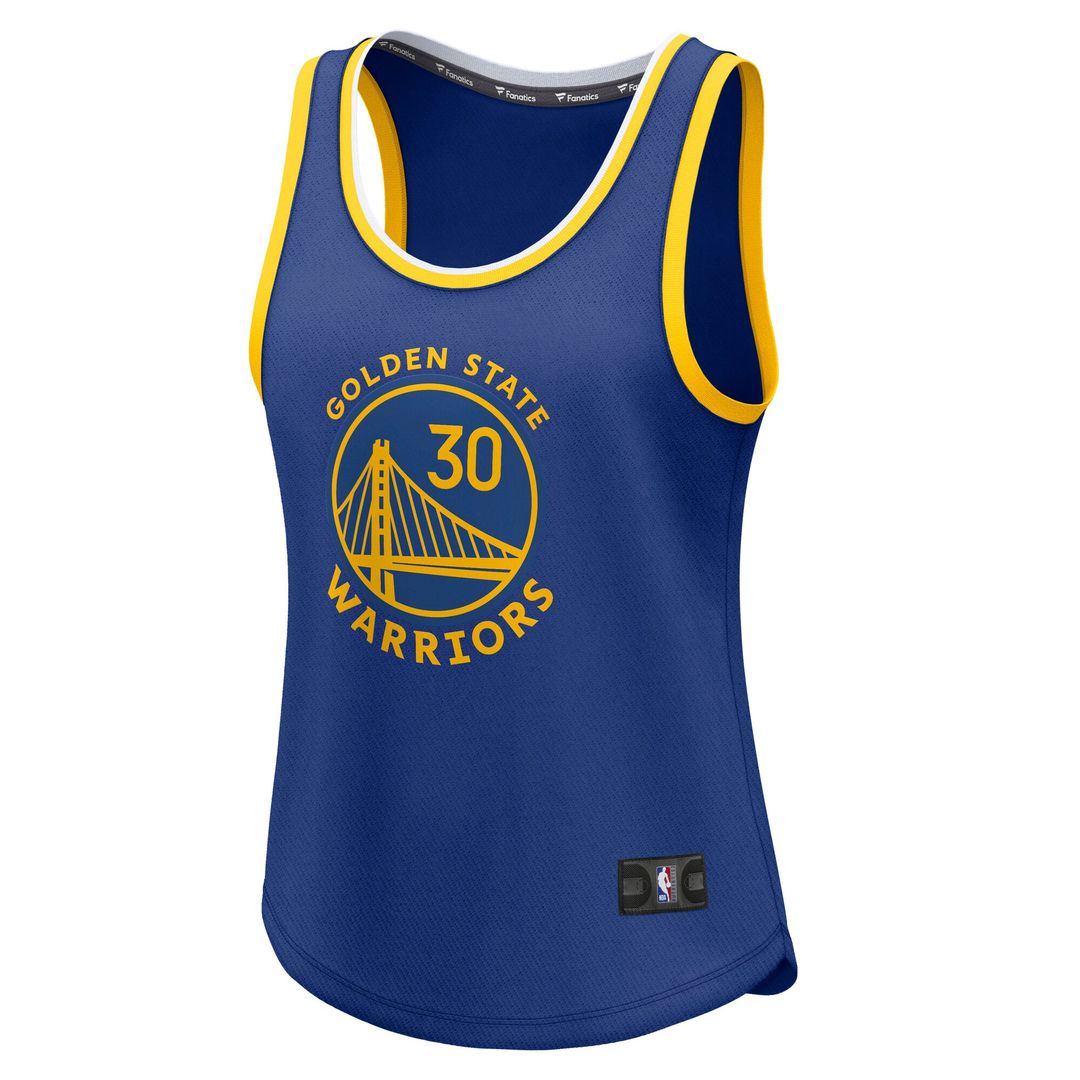 Stephen Curry Golden State Warriors Fanatics Women's Fast Break Player Jersey - Icon Edition - Royal | NBA Fan Gear