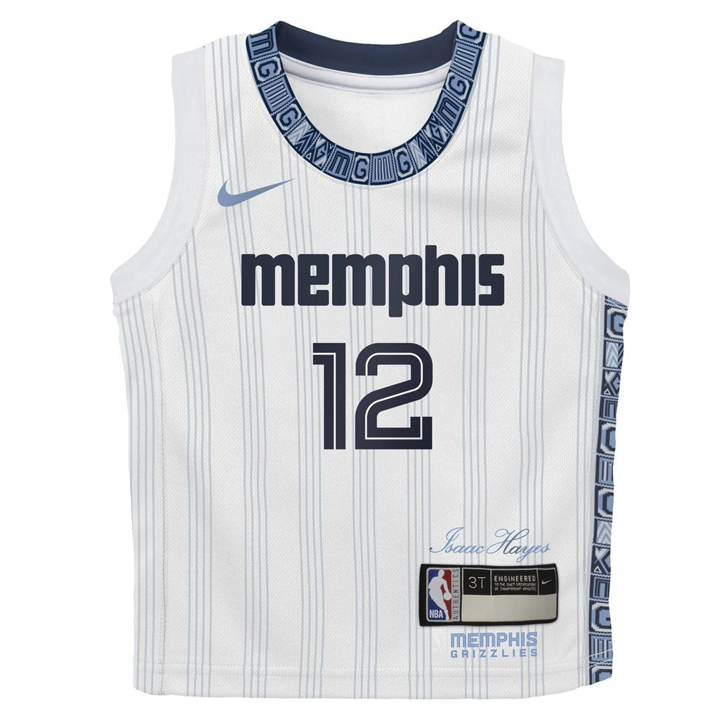 Ja Morant Memphis Grizzlies Nike Infant 2025/ 26 City Edition Swingman Jersey - White | NBA Fan Gear