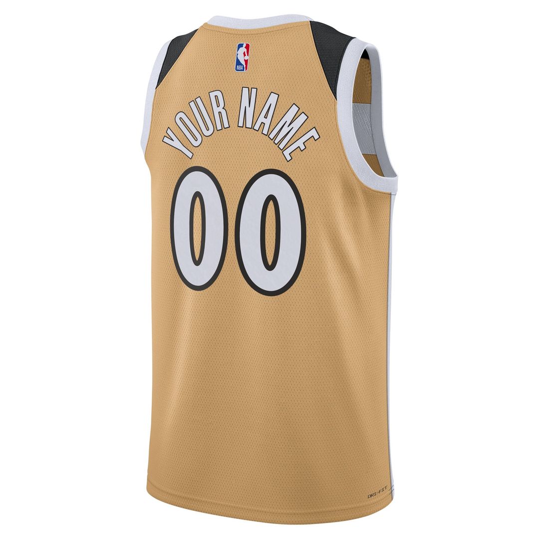 Washington Wizards Nike Unisex 2025/ 26 City Edition Swingman Custom Jersey - Gold | NBA Fan Gear