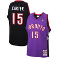 Vince Carter Toronto Raptors Mitchell & Ness 1999/ 00 Hardwood Classics Swingman Jersey - Purple | NBA Fan Gear