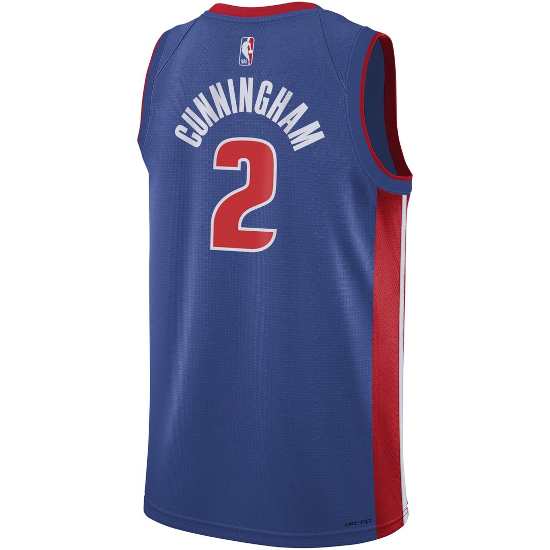Cade Cunningham Detroit Pistons Nike Youth Swingman Jersey - Icon Edition - Blue | NBA Fan Gear