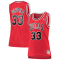 Scottie Pippen Chicago Bulls Mitchell & Ness Women's 1997/ 98 Hardwood Classics Swingman Jersey - Red | NBA Fan Gear
