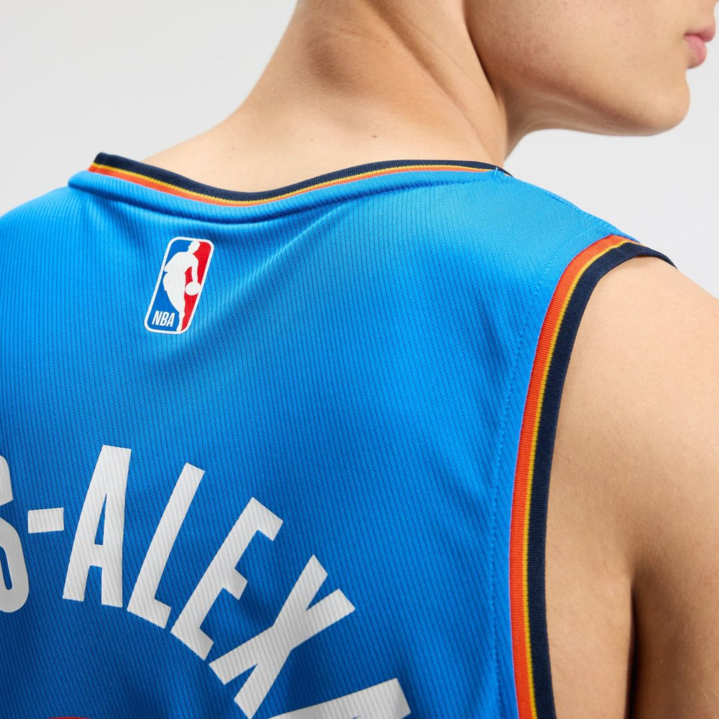 Shai Gilgeous-Alexander Oklahoma City Thunder Fanatics Fast Break Replica Player Jersey - Icon Edition - Blue | NBA Fan Gear