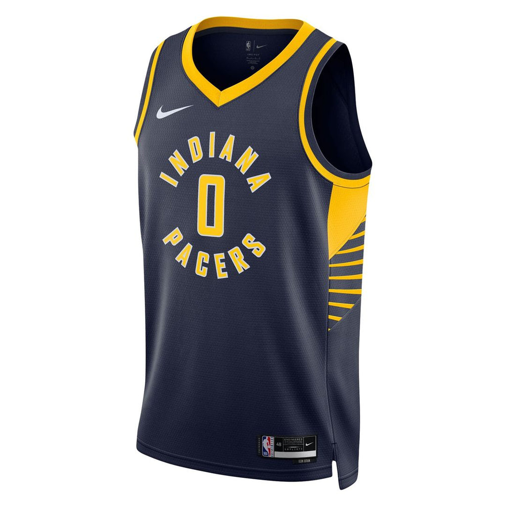 Tyrese Haliburton Indiana Pacers Nike Unisex Swingman Jersey - Icon Edition - Navy | NBA Fan Gear