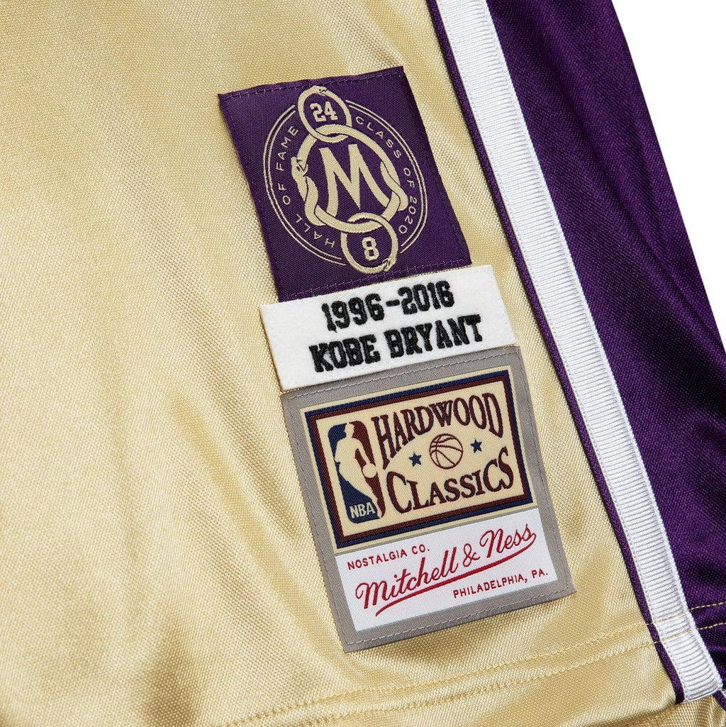 Kobe Bryant Los Angeles Lakers Mitchell & Ness Hall of Fame Class of 2020 #8 Authentic Jersey - Gold | NBA Fan Gear