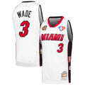 Dwyane Wade Miami Heat Mitchell & Ness Unisex Hall of Fame Class of 2023 Throwback Swingman Jersey - White | NBA Fan Gear