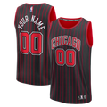 Chicago Bulls Fanatics Youth Fast Break Custom Jersey - Statement Edition - Black | NBA Fan Gear