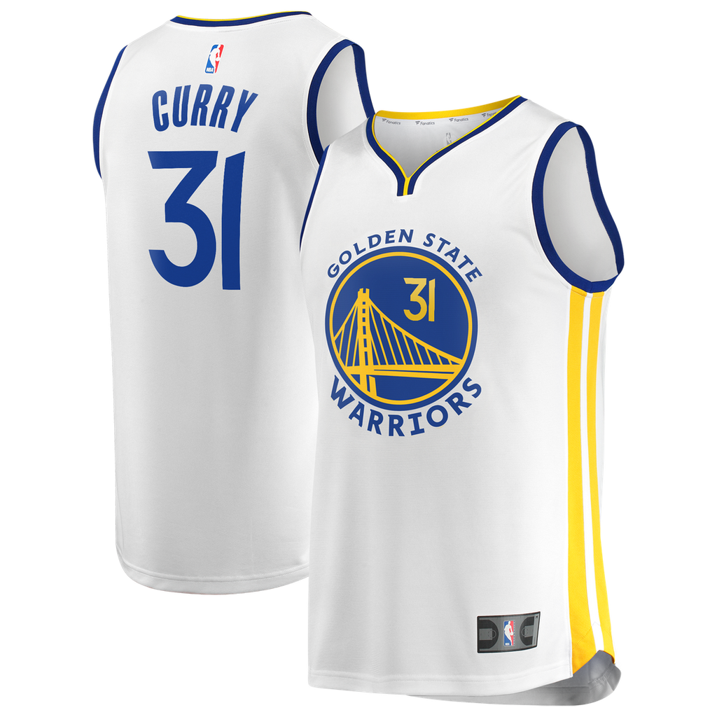 Seth Curry Golden State Warriors Fanatics Fast Break Replica Jersey - White - Association Edition | NBA Fan Gear