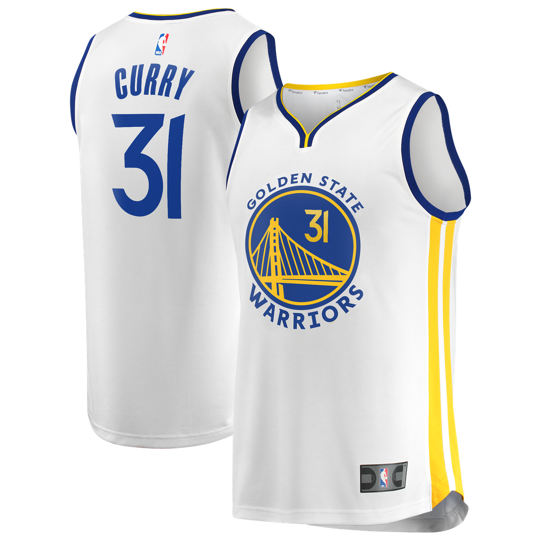 Seth Curry Golden State Warriors Fanatics Fast Break Replica Jersey - White - Association Edition | NBA Fan Gear
