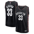 Nic Claxton Brooklyn Nets Fanatics 2025/ 26 City Edition Fast Break Jersey - Black | NBA Fan Gear