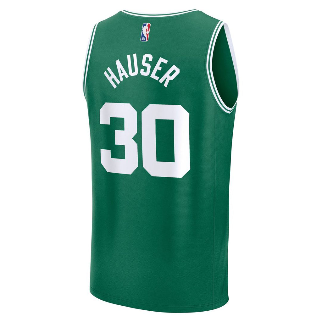 Sam Hauser Boston Celtics Fanatics Fast Break Replica Player Jersey - Icon Edition - Kelly Green | NBA Fan Gear