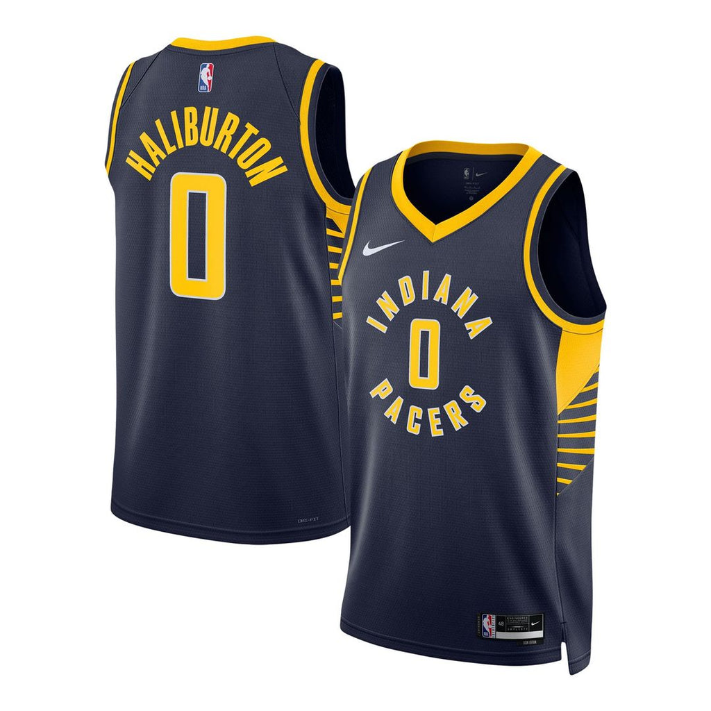 Tyrese Haliburton Indiana Pacers Nike Unisex Swingman Jersey - Icon Edition - Navy | NBA Fan Gear