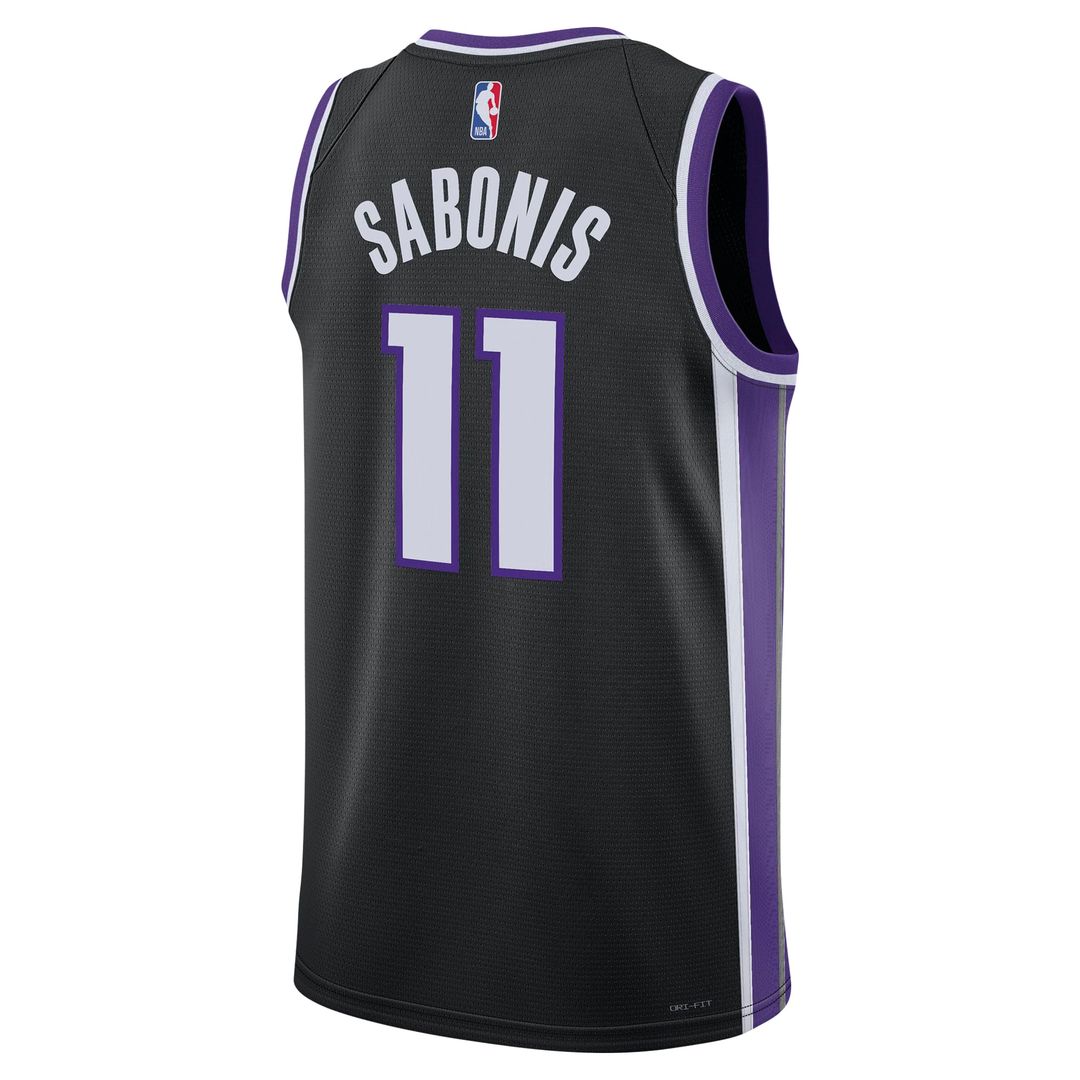 Domantas Sabonis Sacramento Kings Nike Unisex Swingman Player Jersey - Icon Edition - Black | NBA Fan Gear
