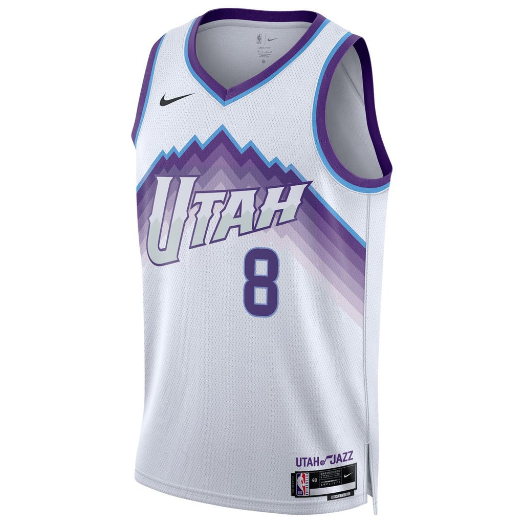 Isaiah Collier Utah Jazz Nike Unisex Swingman Jersey - Association Edition - White | NBA Fan Gear