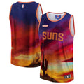 Phoenix Suns NBA & KidSuper Studios by Fanatics Unisex Hometown Jersey - Red | NBA x KidSuper Fan Gear