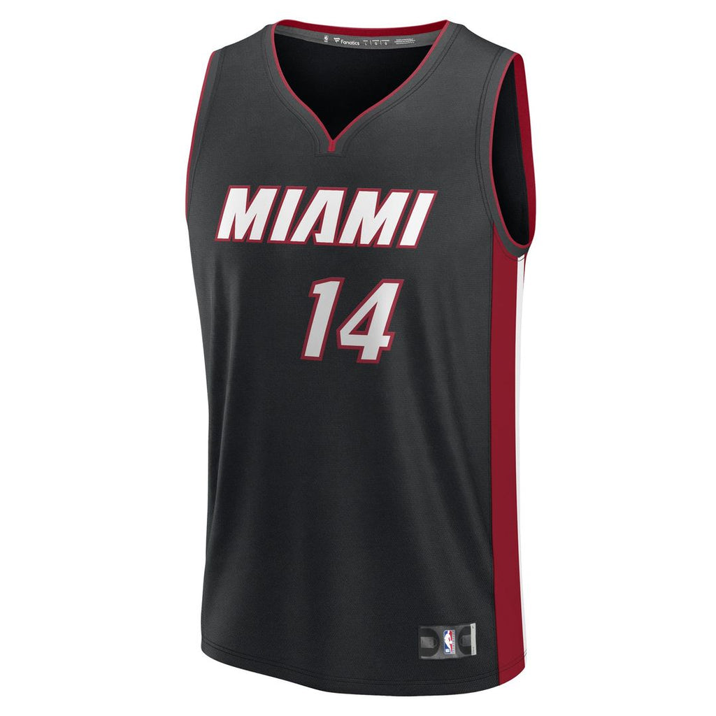Tyler Herro Miami Heat Fanatics Youth Fast Break Replica Player Jersey - Black - Icon Edition | NBA Fan Gear