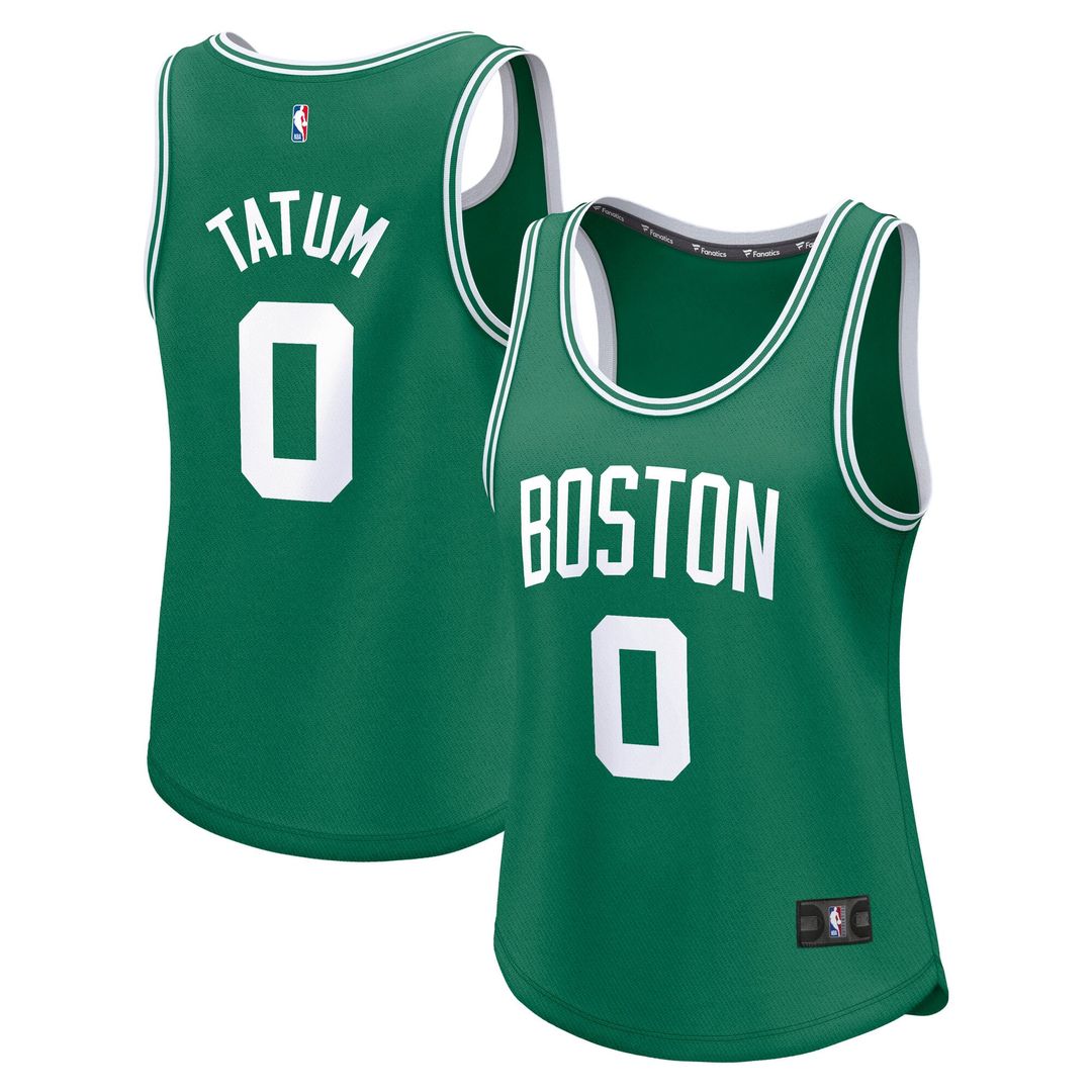 Jayson Tatum Boston Celtics Fanatics Women's Fast Break Player Jersey - Icon Edition - Kelly Green | NBA Fan Gear