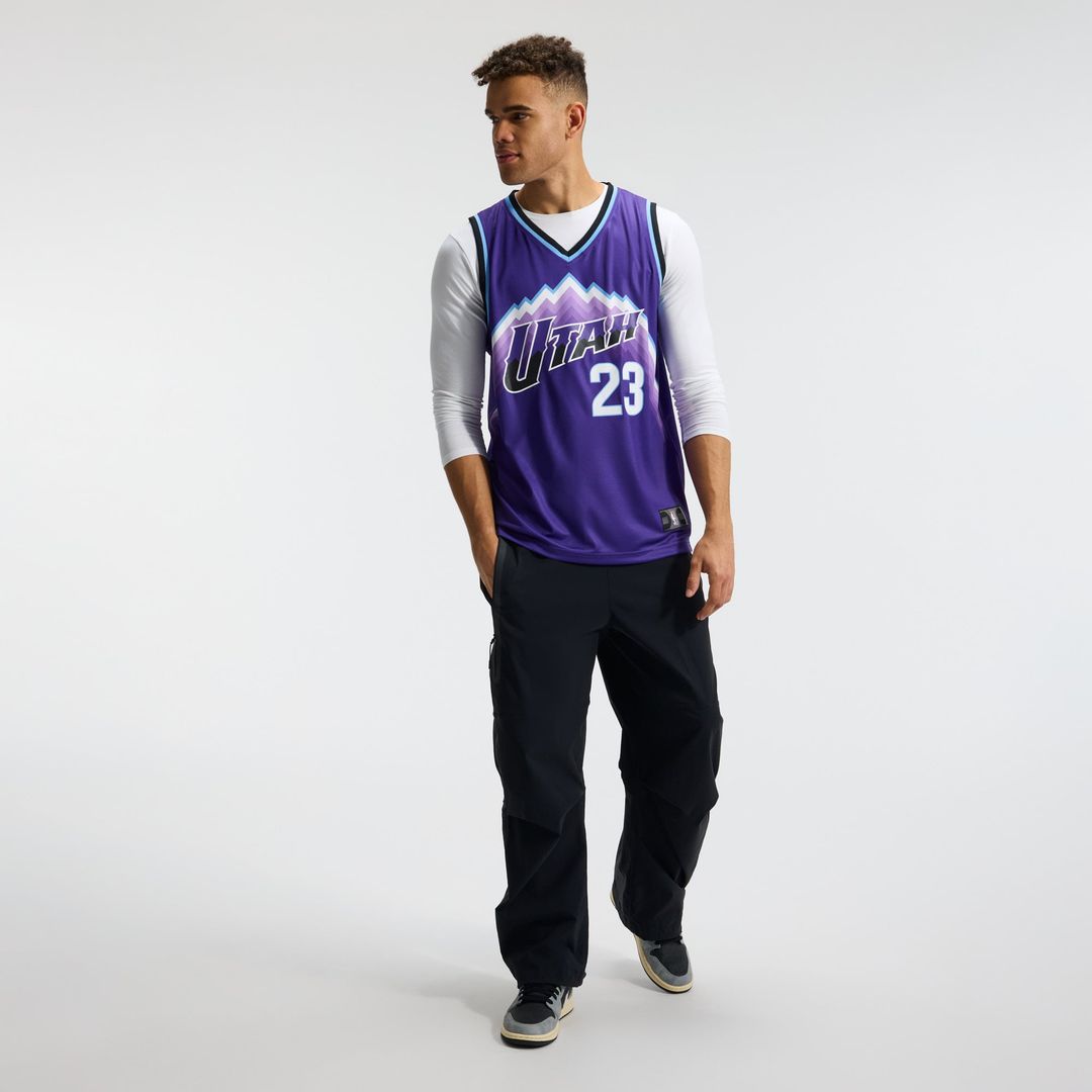 Lauri Markkanen Utah Jazz Fanatics Fast Break Replica Jersey - Icon Edition - Purple | NBA Fan Gear