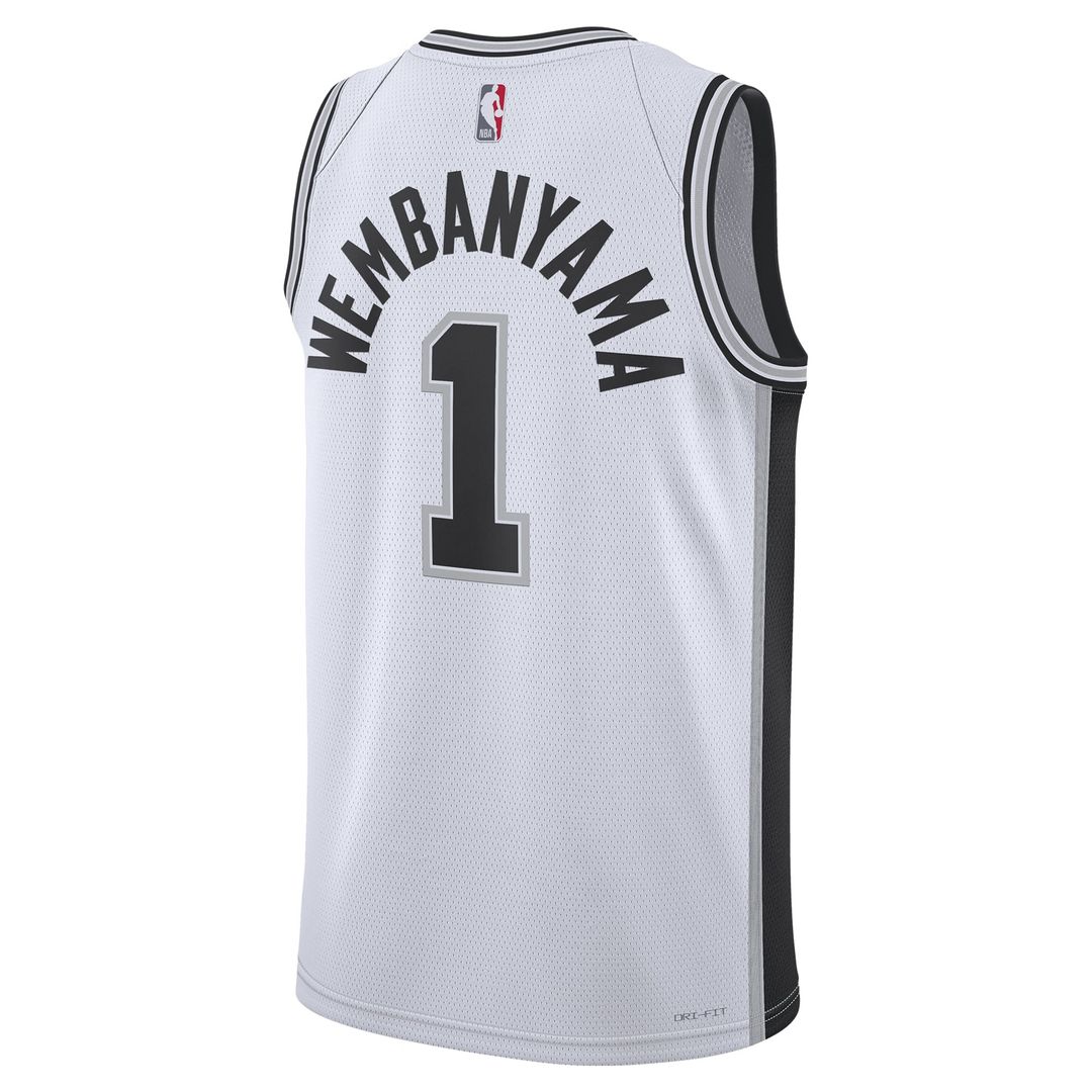 Victor Wembanyama San Antonio Spurs Nike Unisex Swingman Jersey - Association Edition - White | NBA Fan Gear