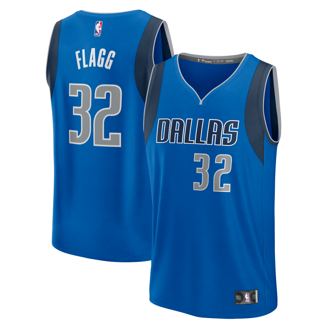 Cooper Flagg Dallas Mavericks Fanatics 2025 NBA Draft First Round Pick Fast Break Replica Jersey - Icon Edition - Blue | Fan Gear