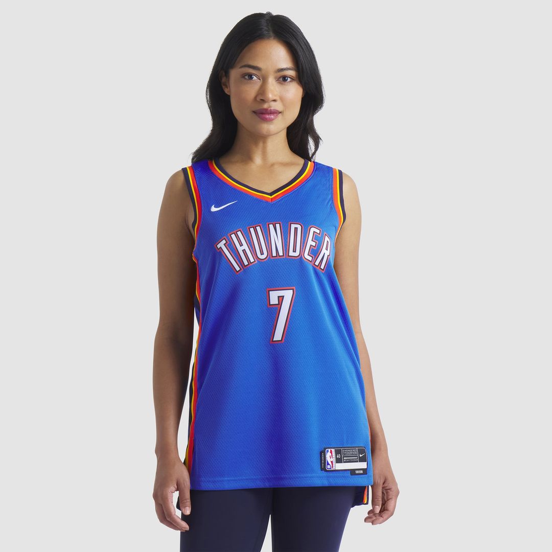 Chet Holmgren Oklahoma City Thunder Nike Unisex 2022 NBA Draft First Round Pick Player Swingman Jersey - Icon Edition - Blue | Fan Gear