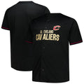 Cleveland Cavaliers Fanatics Big & Tall Pop Full-Button Jersey - Black | NBA Fan Gear