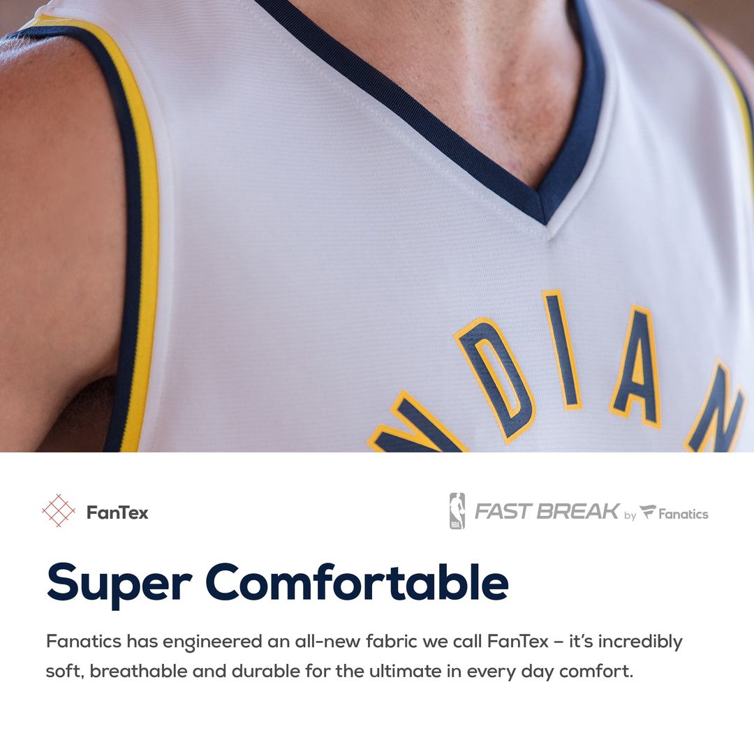 Indiana Pacers Fanatics Women's Fast Break Custom Jersey Navy - Icon Edition | NBA Fan Gear