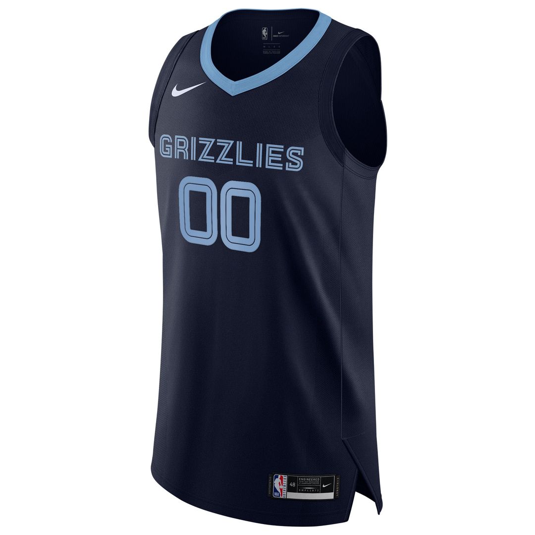 Memphis Grizzlies Nike 2020/ 21 Authentic Custom Jersey Navy - Icon Edition | NBA Fan Gear