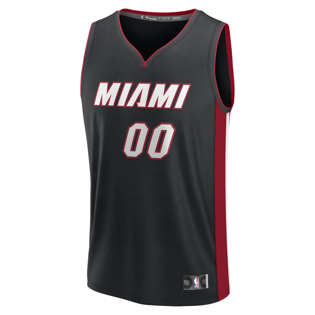 Miami Heat Fanatics Fast Break Custom Jersey - Icon Edition - Red | NBA Fan Gear