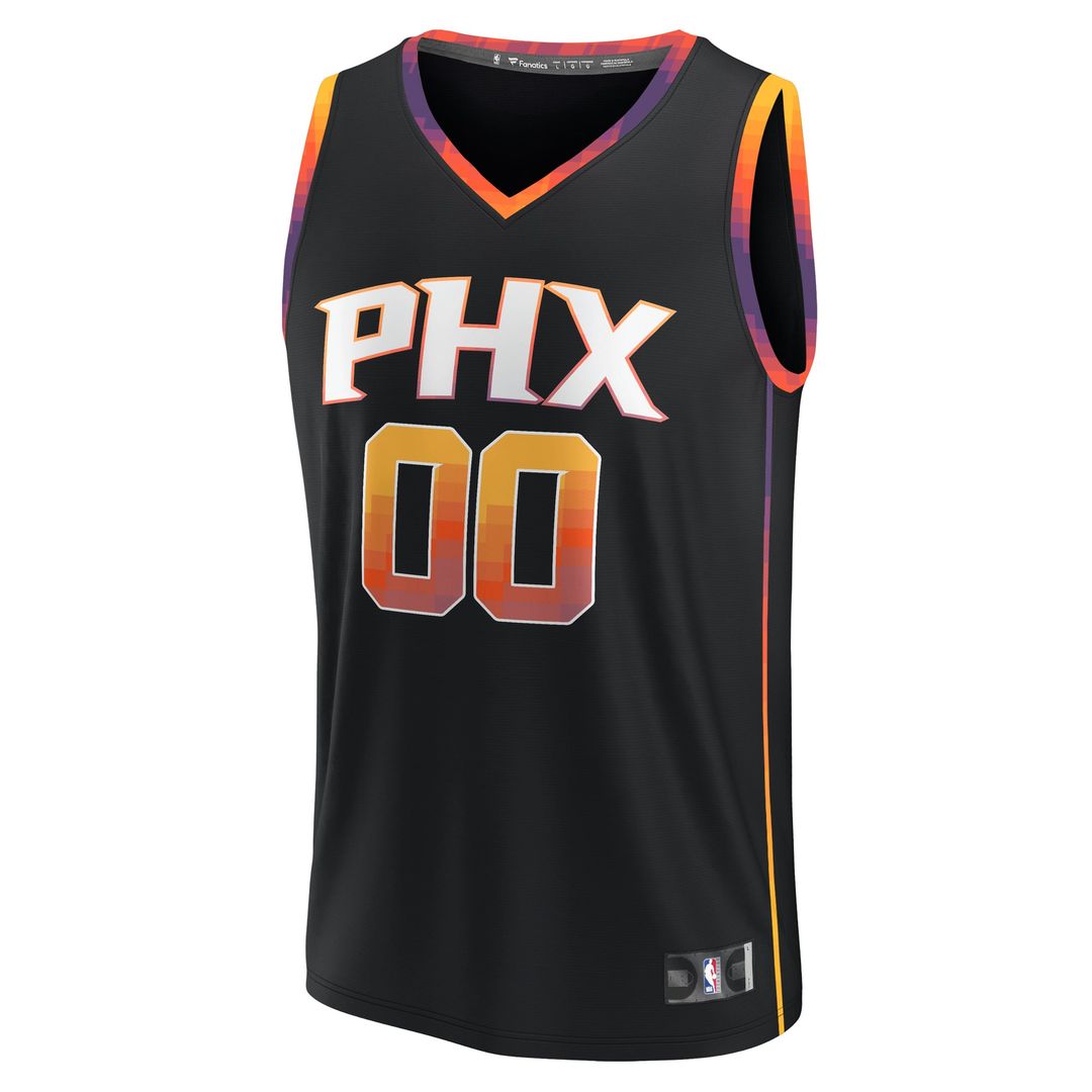 Phoenix Suns Fanatics Fast Break Custom Replica Jersey - Black - Statement Edition | NBA Fan Gear
