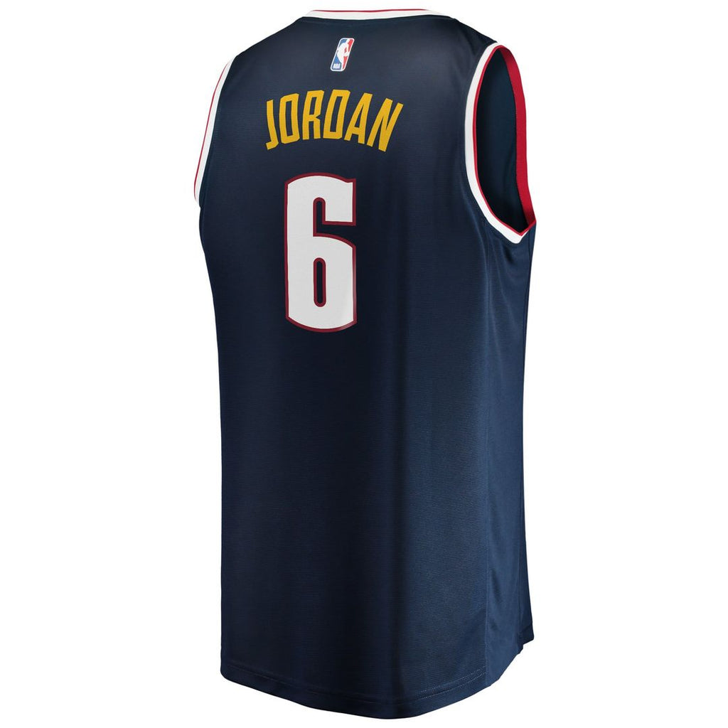DeAndre Jordan Denver Nuggets Fanatics Youth Fast Break Player Jersey - Icon Edition - Navy | NBA Fan Gear