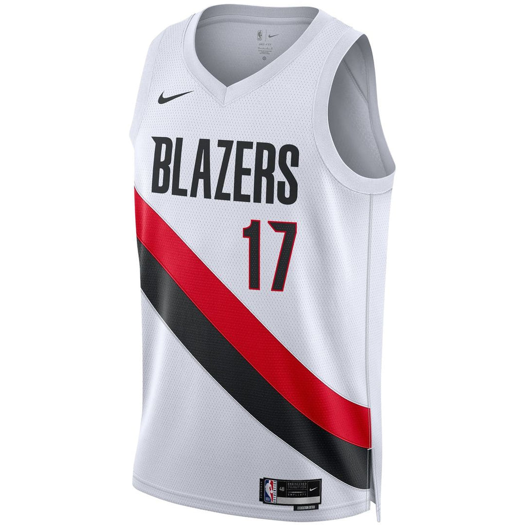 Shaedon Sharpe Portland Trail Blazers Nike Unisex Swingman Player Jersey - Association Edition - White | NBA Fan Gear