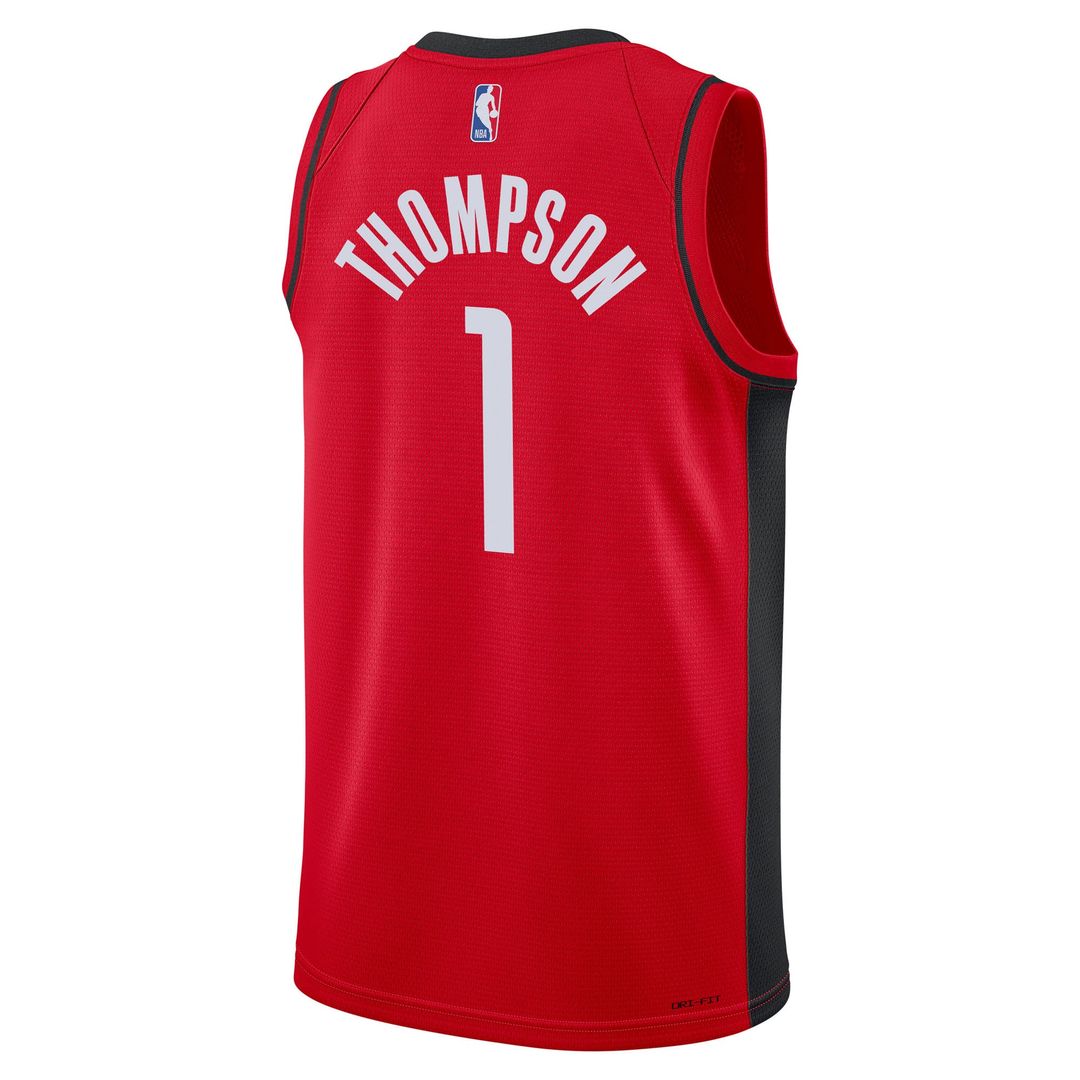 Amen Thompson Houston Rockets Nike Youth Swingman Jersey - Icon Edition - Red | NBA Fan Gear