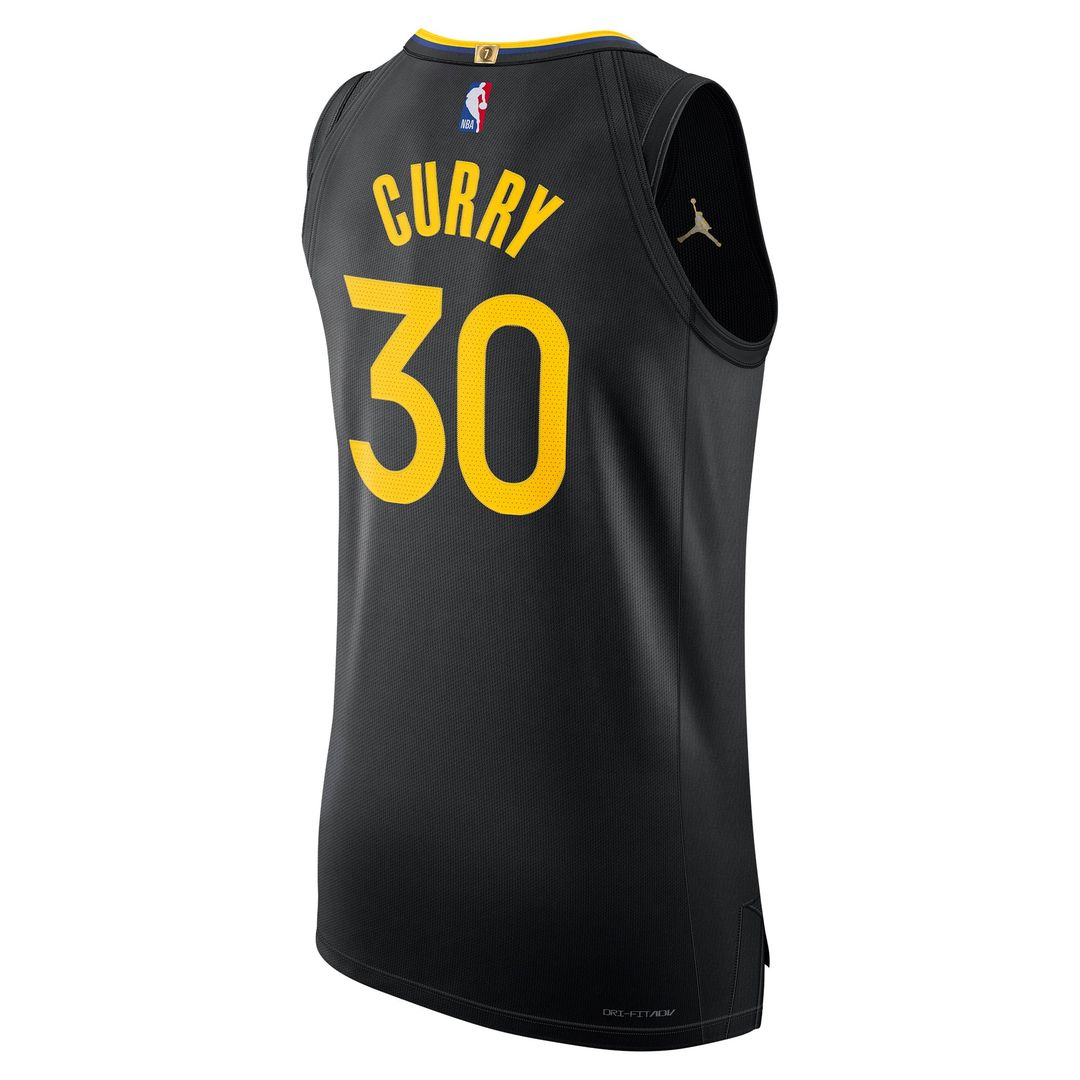 Stephen Curry Golden State Warriors Jordan Brand 2024/ 25 Authentic Jersey - Statement Edition - Black | NBA Fan Gear