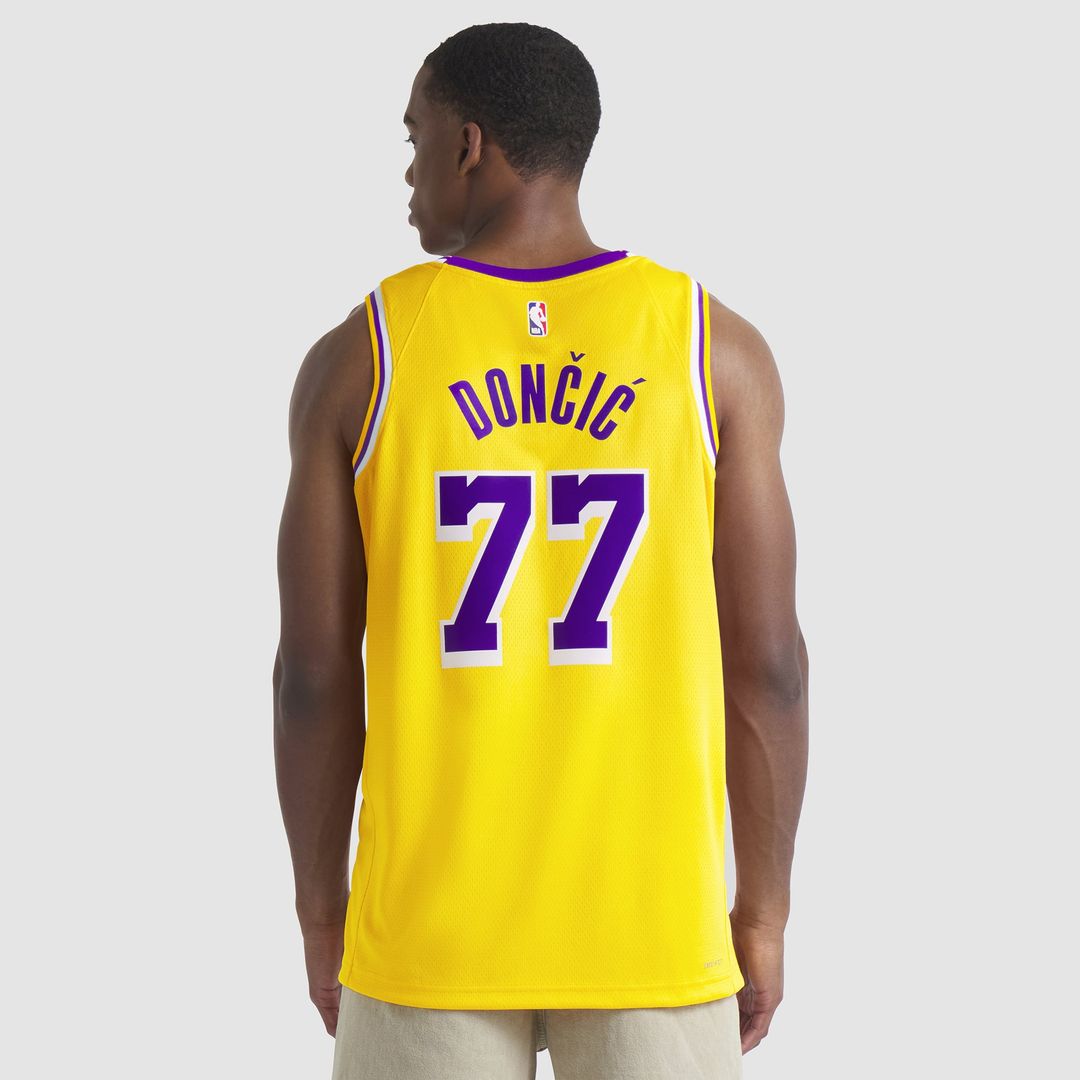 Luka Dončić Los Angeles Lakers Nike Unisex Swingman Jersey - Icon Edition - Gold | NBA Fan Gear