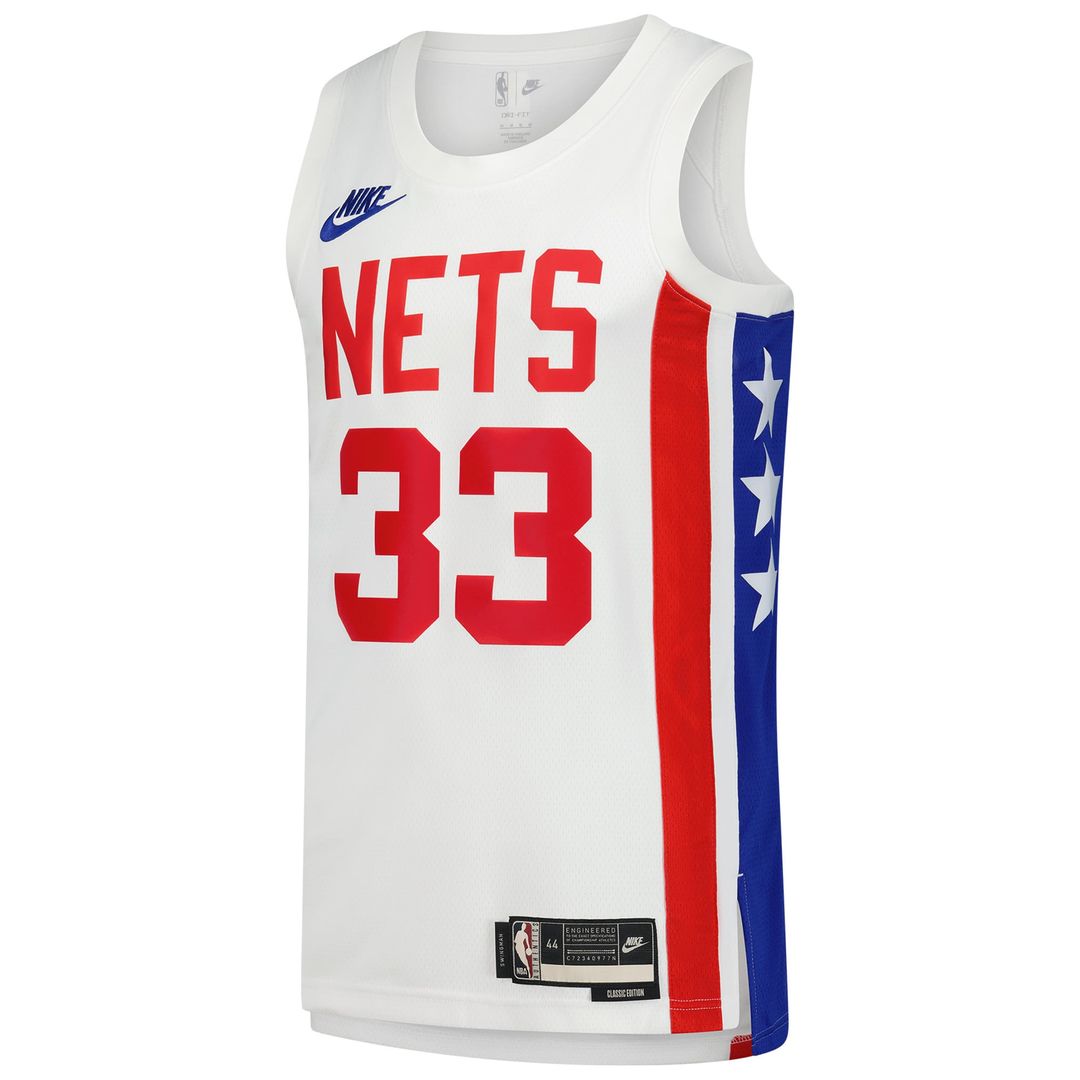 Nic Claxton Brooklyn Nets Nike Swingman Jersey - Classic Edition - White | NBA Fan Gear