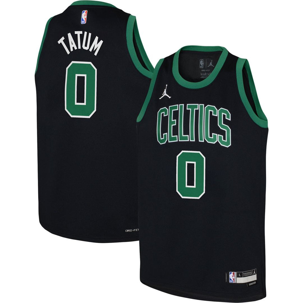 Jayson Tatum Boston Celtics Jordan Brand Youth Swingman Jersey - Statement Edition - Black | NBA Fan Gear