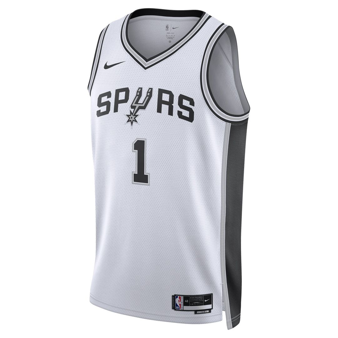 Victor Wembanyama San Antonio Spurs Nike Unisex Swingman Jersey - Association Edition - White | NBA Fan Gear