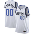 Dallas Mavericks Nike 2020/ 21 Swingman Custom Jersey - Association Edition - White | NBA Fan Gear