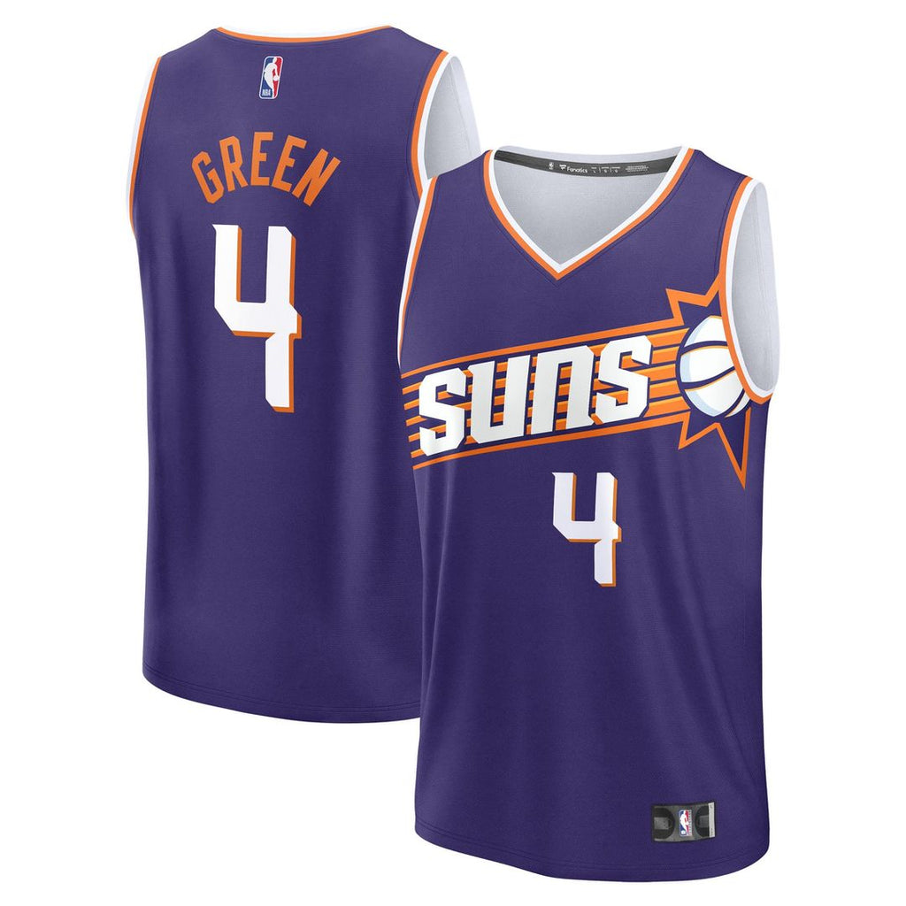 Jalen Green Phoenix Suns Fanatics Fast Break Replica Jersey - Purple - Icon Edition | NBA Fan Gear