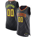Atlanta Hawks Nike Authentic Custom Jersey Black - Icon Edition | NBA Fan Gear