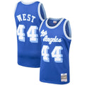 Jerry West Los Angeles Lakers Mitchell & Ness Hardwood Classics Swingman Jersey - Royal | NBA Fan Gear