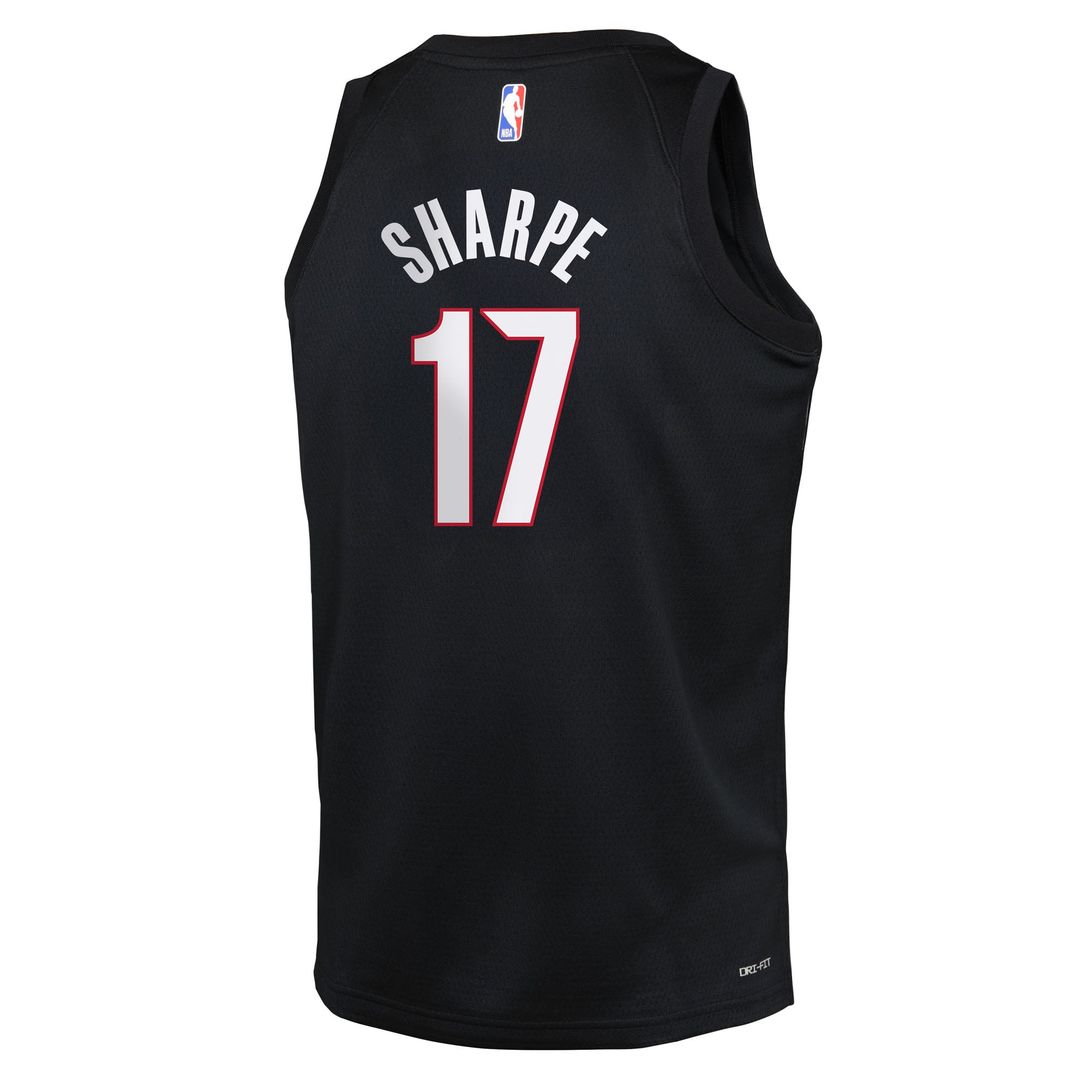 Shaedon Sharpe Portland Trail Blazers Nike Youth Icon Edition Swingman Jersey - Black | NBA Fan Gear