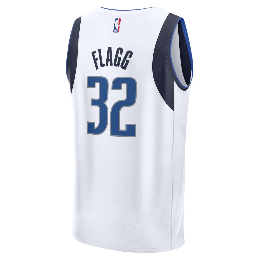 Cooper Flagg Dallas Mavericks Fanatics 2025 NBA Draft First Round Pick Fast Break Replica Jersey - Association Edition - White | Fan Gear