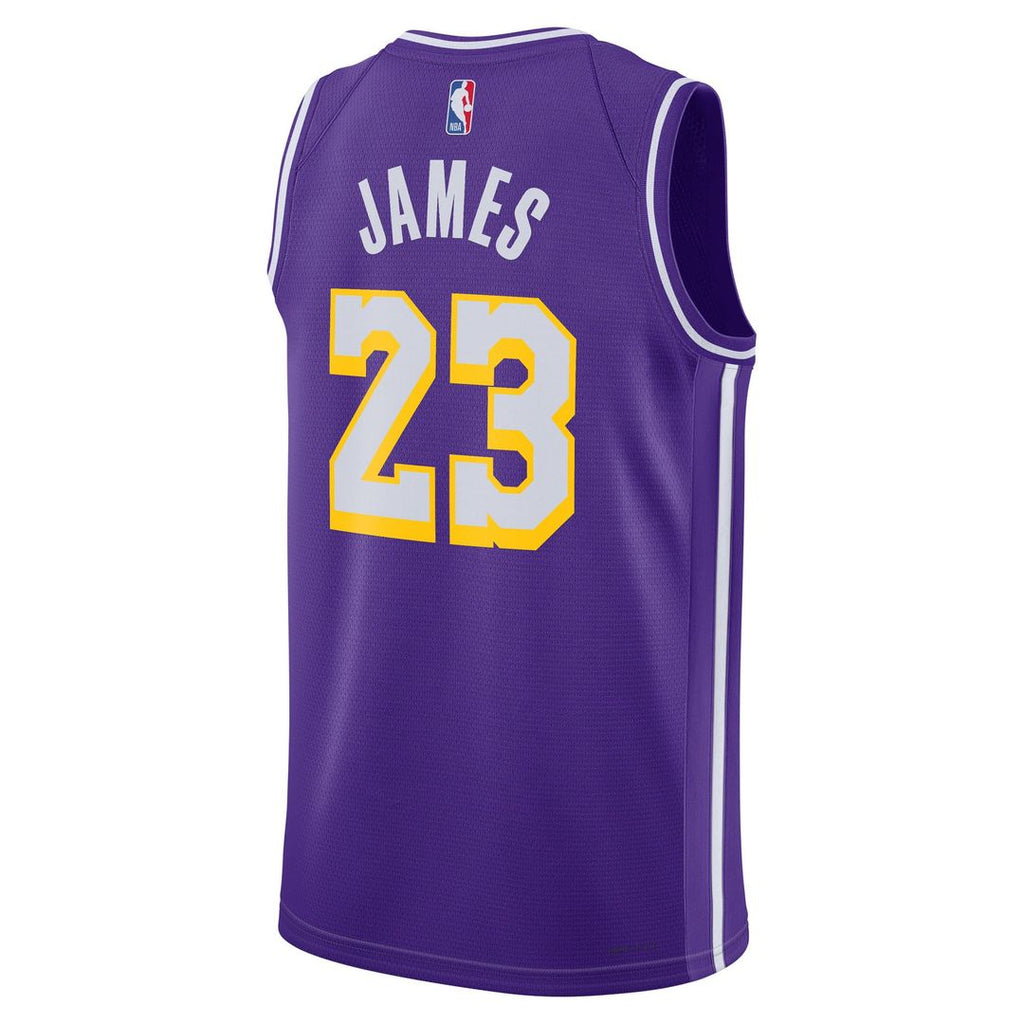 LeBron James Los Angeles Lakers Jordan Brand Unisex Swingman Jersey - Statement Edition - Purple | NBA Fan Gear