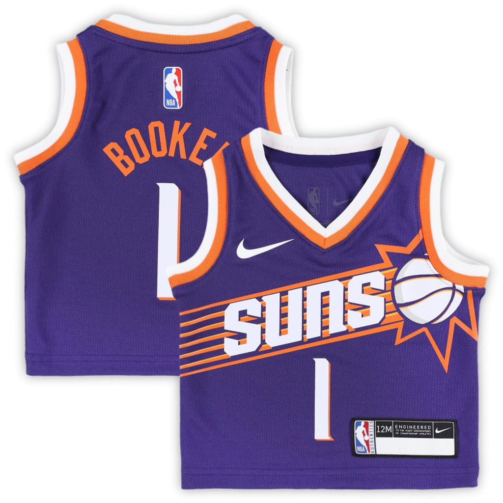 Devin Booker Phoenix Suns Nike Infant Swingman Player Jersey - Icon Edition - Purple | NBA Fan Gear
