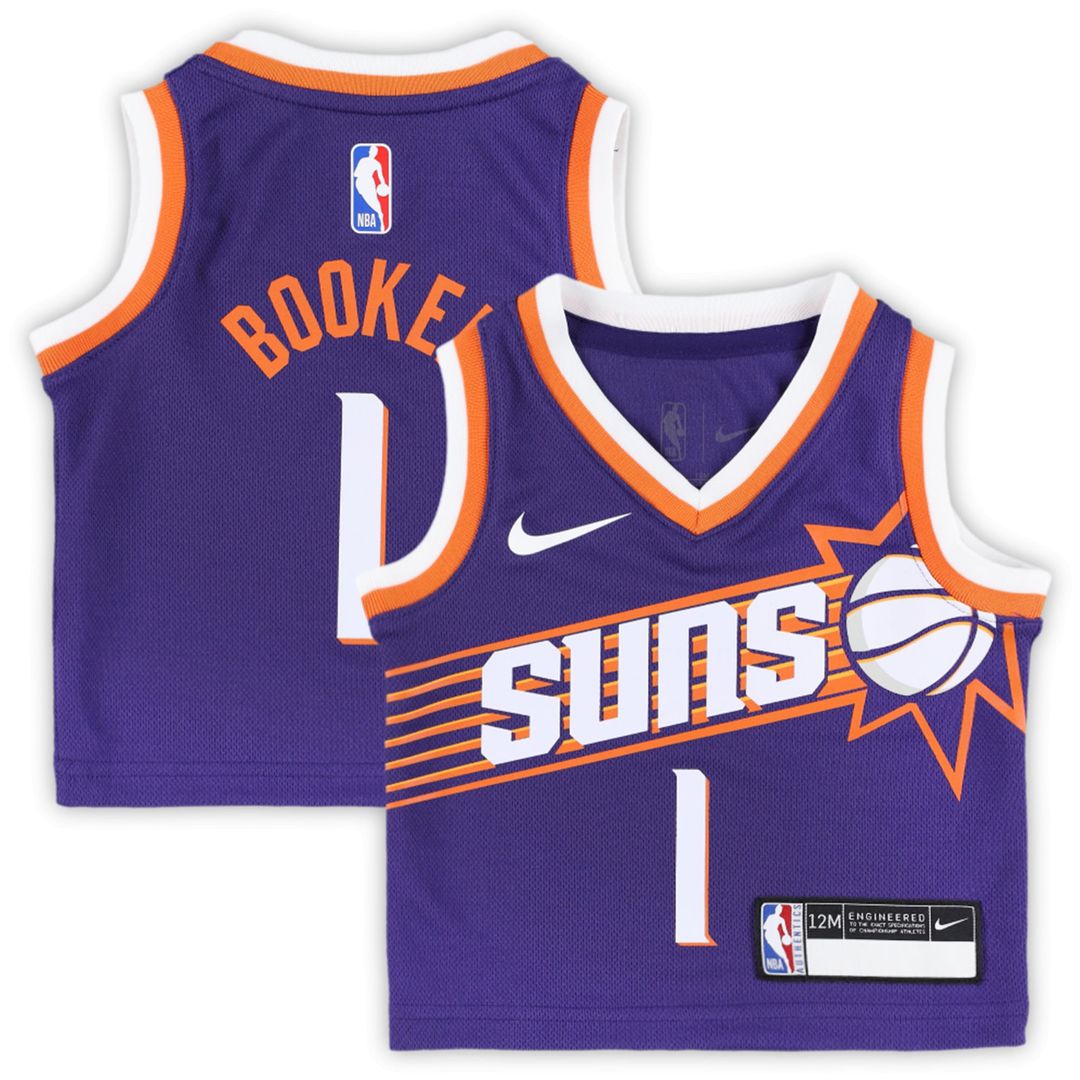 Devin Booker Phoenix Suns Nike Infant Swingman Player Jersey - Icon Edition - Purple | NBA Fan Gear